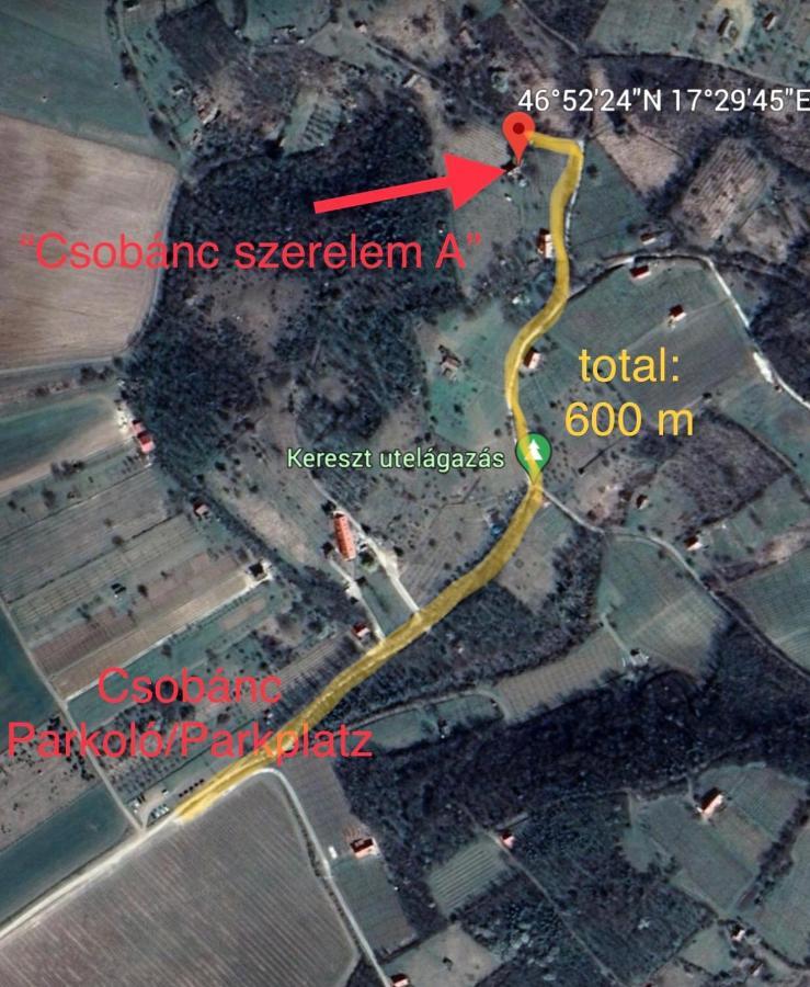 Csobánc Szerelem-Nemzeti Park-Önalló Ház Gyulakeszi Exterior foto